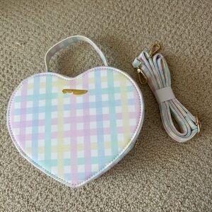 rainbow heart bag